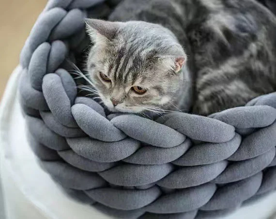 Panier Chat Osier Catgrip
