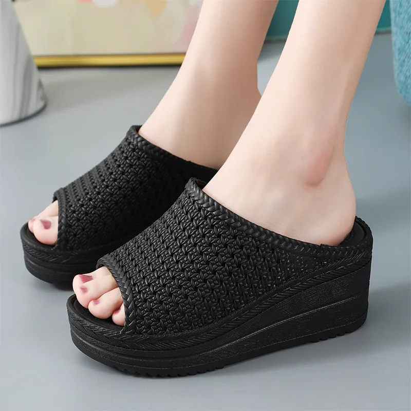 Sandales compensées de qualité PVC 2024 - image de produit 3