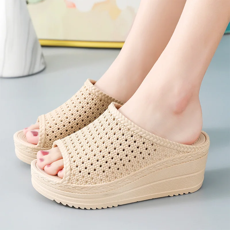 Sandales compensées de qualité PVC 2024 - image de produit 6
