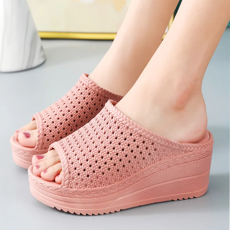 Sandales compensées de qualité PVC 2024 - image de produit 10
